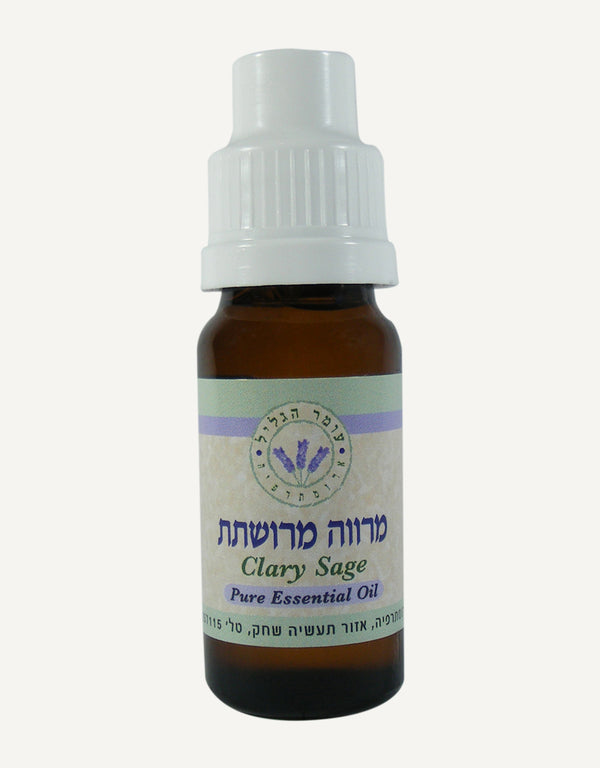 עומר הגליל שמן אתרי מרווה מרושתת 10 מ"ל - ByBy Today פורטל בריאות