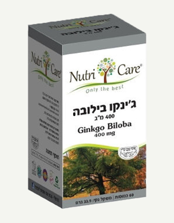 גי'נקו בילובה נוטריקר 60 כמוסות