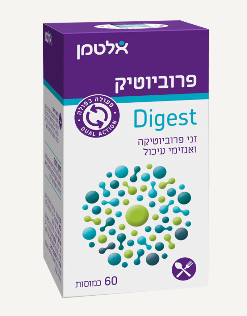 פרוביוטיק אלטמן 60 כמוסות DIGEST